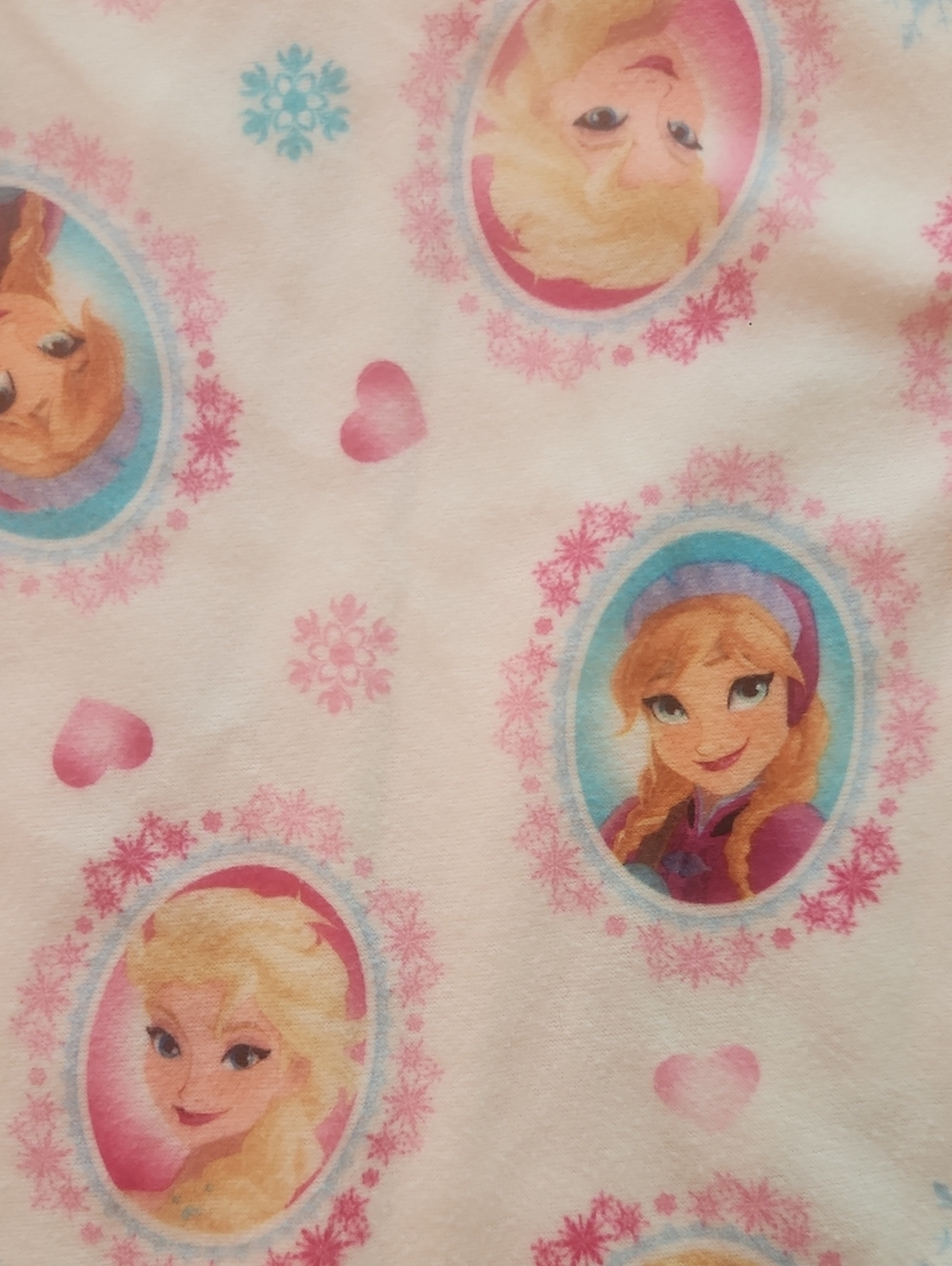 Disney Princess Frozen Flannel Nightgown Medium - Picture 3 of 6